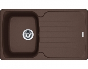 Franke Antea AZG 611-86 Einbausple Fragranit+, Farbe Chocolate, 114.0477.975