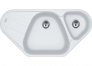 Franke Antea AZG 661-E Fragranit DuraKleen Plus Farbe Glacier, 114.0477.992