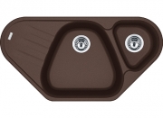 Franke Antea AZG 661-E Fragranit DuraKleen Plus Farbe Chocolate, 114.0477.987