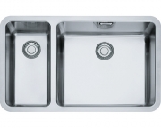 Franke Kubus KBX 160-45-20, Edelstahl glatt, Groes Becken rechts, 122.0176.281