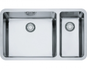 Franke Kubus KBX 160-45-20, Edelstahl glatt, Groes Becken links,122.0176.269