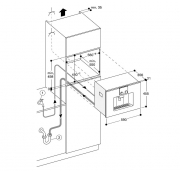 Gaggenau CMP 270 111, Espresso-Vollautomat Serie 200, metallic, Bedienung oben. Mit 5 Jahren Garantie!