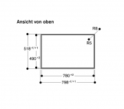 Gaggenau CI 283 101, Flex Induktions-Kochfeld Serie 200, 80 cm. Mit 5 Jahren Garantie!