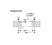 Gaggenau CI 283 101, Flex Induktions-Kochfeld Serie 200, 80 cm. Mit 5 Jahren Garantie!