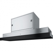 Franke Mythos Plus FMYPL 908 POT BK, Flachschirmhaube, schwarz, 90 cm, mit 5 Jahren Garantie!