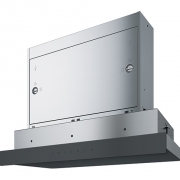 Franke Mythos FMY 608 POT DG, Flachschirmhaube, schiefergrau, 60 cm, mit 5 Jahren Garantie!