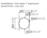Schock Mono R-100 A Einbau/Auflage, Silverstone