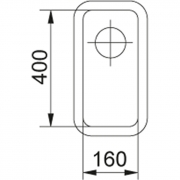 Franke Kubus KBX 110-16 Edelstahl glatt 112.0382.877