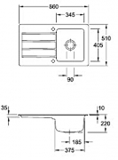 Setangebot: Dornbracht Sync Pull-Down, Platin matt + Villeroy & Boch Architectura 50, Farbe i4 Graphit