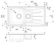 Reginox Diplomat 1.5 Lux, Edelstahlsple, R17388
