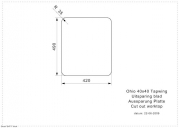 Reginox Ohio 40x40 Hahnlochbank, Regi-Color, farbige Edelstahlsple, Farbe Arctic White, R26380