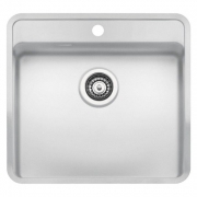 Reginox Ohio 50x40 Hahnlochbank, Regi-Color, farbige Edelstahlsple, Farbe Arctic White, R26342