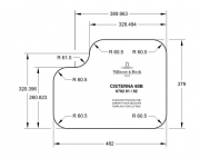 Villeroy & Boch Cisterna 60B, Farbe SM Steam, Classicline