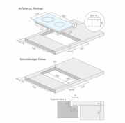 Silverline DHK 31 S Domino Highlight Kochfeld