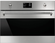 SMEG SF4390VCX1 Einbau-Kompakt-Dampfbackofen, 45cm, Edelstahl, EEK: A+, mit 5 Jahren Garantie!