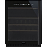 SMEG CVI638NS Weinkhler, Unterbau, Schwarz, 82-91 cm, EEK: A, mit 5 Jahren Garantie!