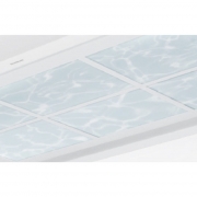 Silverline AGP-OWA 124, Acrylglasplatte, Optik Water