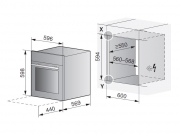 V-ZUG Combair SLP, Einbau-Backofen, CromeClass, Pyrolyse, mit 5 Jahren Garantie!