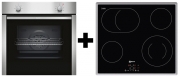 Neff XB16, Herd-/Kochfeld-Set, BCA1502 und TB1842N, EEK: A, mit 5 Jahren Garantie!