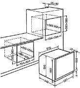 SMEG SF855PO Nostalgie Einbaubackofen Multifunktion, Creme/Messing Antik, EEK: A, mit 5 Jahren Garantie!