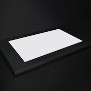 SMEG SIM693DW Glaskeramikkochfeld, Weiss, 90 cm, mit 5 Jahren Garantie!