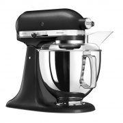 KitchenAid Artisan, 5KSM175PSEBK, Gusseisen Schwarz, Kchenmaschine, mit 5 Jahren Garantie