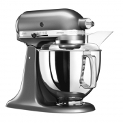 KitchenAid Artisan, 5KSM175PSEMS, Medallion Silber, Kchenmaschine, mit 5 Jahren Garantie