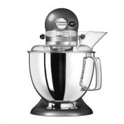 KitchenAid Artisan, 5KSM175PSEMS, Medallion Silber, Kchenmaschine, mit 5 Jahren Garantie
