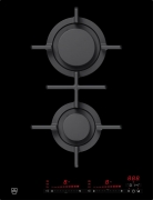 V-ZUG GAS421GSAZ, Gas-Kochfeld, Dual Design Black, mit 5 Jahren Garantie!