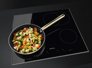 SMEG SE364EMTB Glaskeramikkochfeld, schwarz, 60cm, Facettenschliff, mit 5 Jahren Garantie!