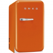 SMEG FAB5ROR Minibar Stand-Khlschrank, 40 cm, Orange, Transchlag rechts, Absorber-Khlsystem, EEK: D