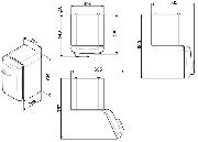 SMEG FAB5ROR Minibar Stand-Khlschrank, 40 cm, Orange, Transchlag rechts, Absorber-Khlsystem, EEK: D