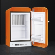 SMEG FAB5ROR Minibar Stand-Khlschrank, 40 cm, Orange, Transchlag rechts, Absorber-Khlsystem, EEK: D