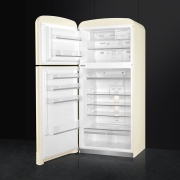 SMEG FAB50LCRB Khl-Gefrier-Kombination, Creme/Messing Antik, Linksanschlag, EEK: A++, mit 5 Jahren Garantie!