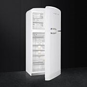 SMEG FAB50RWH Khl-Gefrier-Kombination, Weiss, Rechtsanschlag, EEK: A++, mit 5 Jahren Garantie!