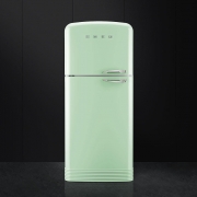 SMEG FAB50LPG Khl-Gefrier-Kombination, Pastellgrn, Linksanschlag, EEK: A++, mit 5 Jahren Garantie!