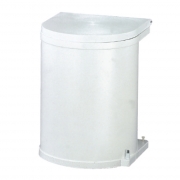 Teka Abfallsammler, rund, wei