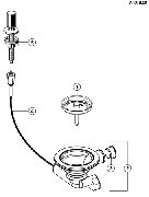 Blanco Ablauffernbedienung-Nachrst-Set, 518545
