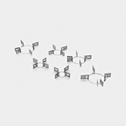 Smeg Kunst-Abstellrost KPDSN75I Schmetterlinge fr Gaskochfeld