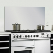 Falcon Nischenrckwand Glass, 90 cm, Farbe Grey