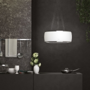 Falmec Soffio, Inselhaube, Bernstein satiniert, Circle.Tech, mit 5 Jahren Garantie