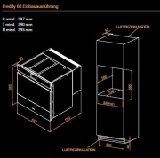 Irinox Freddy 60, Schockfroster, Eisen Delabre, mit 5 Jahren Garantie!