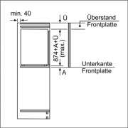Neff K 235 A2 / KI1213F30, integrierbarer FreshSafe Khlautomat, EEK: A++, mit 5 Jahren Garantie!
