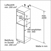 Neff K 235 A2 / KI1213F30, integrierbarer FreshSafe Khlautomat, EEK: A++, mit 5 Jahren Garantie!