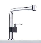 Franke Grammy Einhebelmischer Zugauslauf, Chrom, 115.0295.223