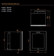 Irinox Vinoteca, Weinkhlschrank, schwarzes Glas, Einbau, mit 5 Jahren Garantie!