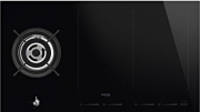 SMEG PM3912WLDDE Einbau-Gas-/Induktionsfeld, schwarz, 90cm, mit 5 Jahren Garantie!