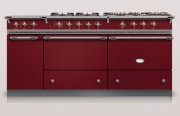 Lacanche Sully 1800-G Classic, Kochstation, 180,5 cm, Farbe Rouge Bourgonge, mit 5 Jahren Garantie!