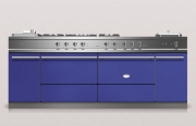 Lacanche Sully 2200 Modern, Kochstation, 180,5 cm, Farbe Bleu Portugais, mit 5 Jahren Garantie!