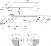 Gorenje IS 756 SC, Induktions-Kochfeld. 75 cm, flchenbndig, mit 5 Jahren Garantie!